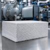 Block de perlita expandida y silicato de sodio para aislamiento térmico industrial de hornos, calderas y equipos de proceso.